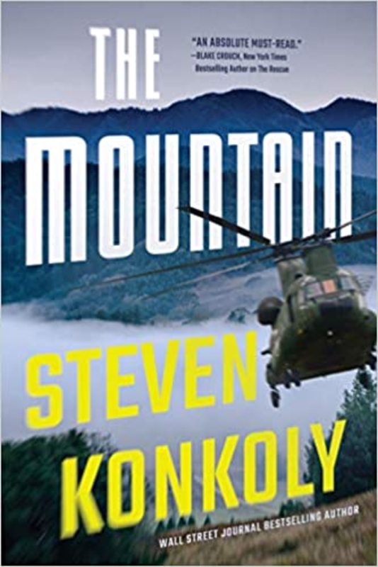 Book cover for "The Mountain" by Steven Konkoly