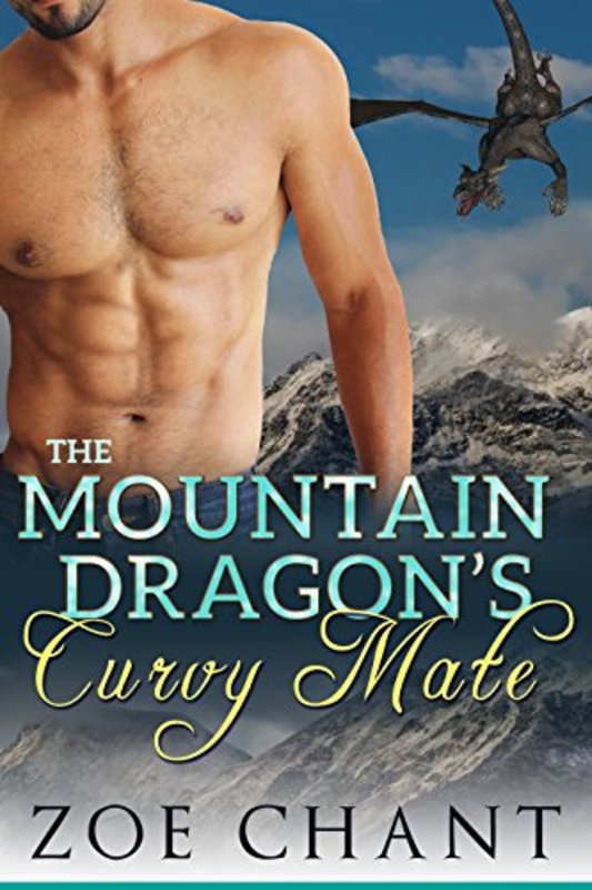 Book cover for "The Mountain Dragon's Curvy Mate" by Zoe Chant