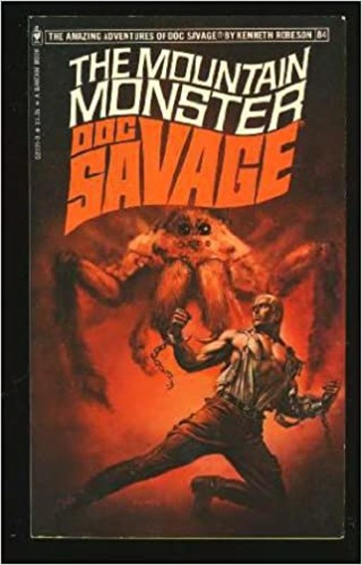 Book cover for "The Mountain Monster" by Lester Dent