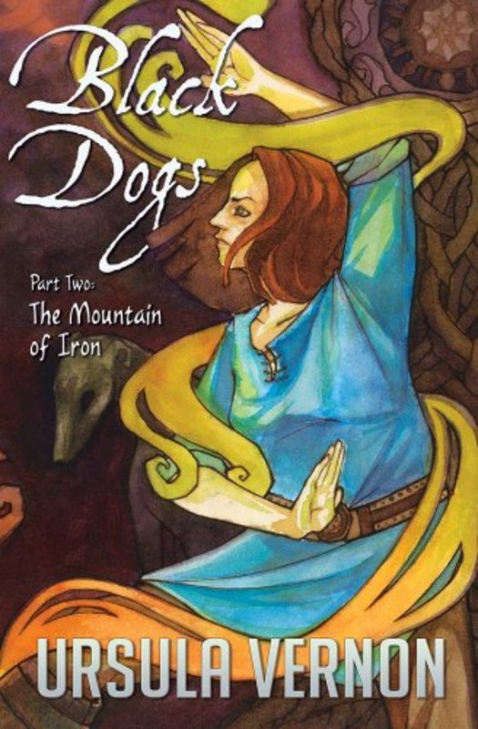 Book cover for "The Mountain of Iron" by Ursula Vernon