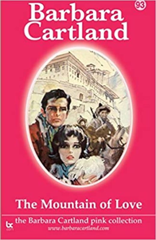 Book cover for "The Mountain of Love" by Barbara Cartland