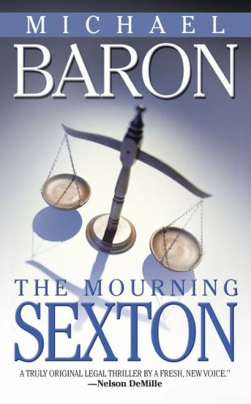 Book cover for "The Mourning Sexton" by Michael A Kahn