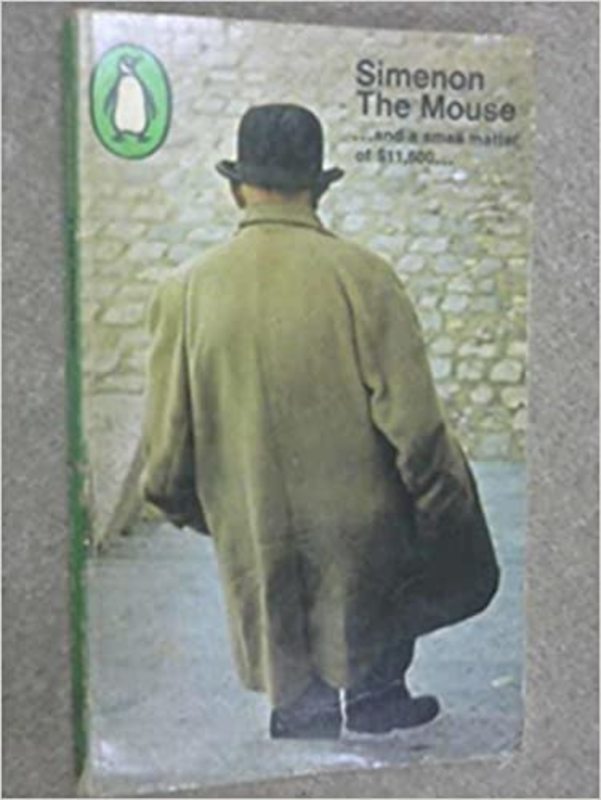 Book cover for "The Mouse" by Georges Simenon