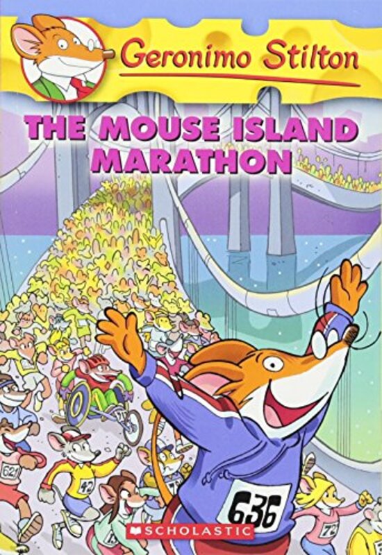 Book cover for "The Mouse Island Marathon" by Elisabetta Dami