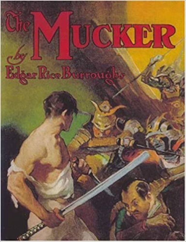 Book cover for "The Mucker" by Edgar Rice Burroughs