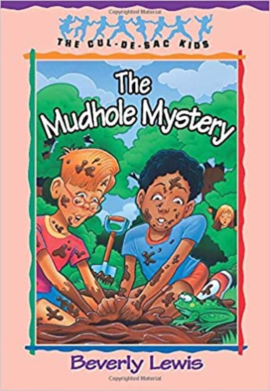 Book cover for "The Mudhole Mystery" by Beverly Lewis