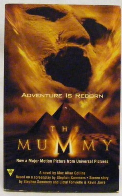 Book cover for "The Mummy" by Max Allan Collins