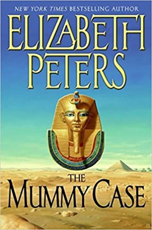 Book cover for "The Mummy Case" by Elizabeth Peters