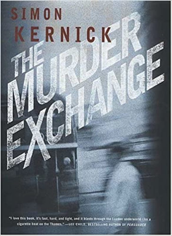Book cover for "The Murder Exchange" by Simon Kernick