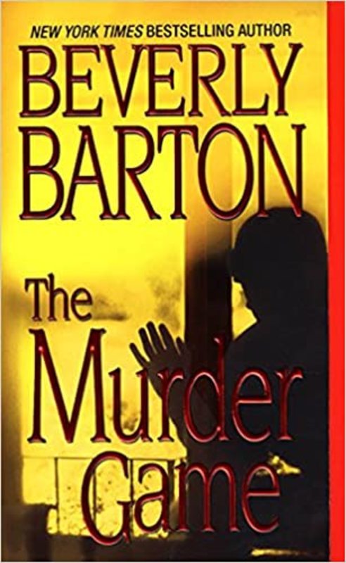 Book cover for "The Murder Game" by Beverly Barton