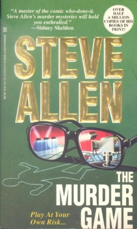 Book cover for "The Murder Game" by Steve Allen