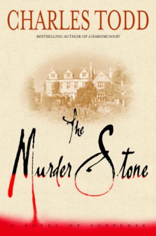 Book cover for "The Murder Stone" by Charles Todd