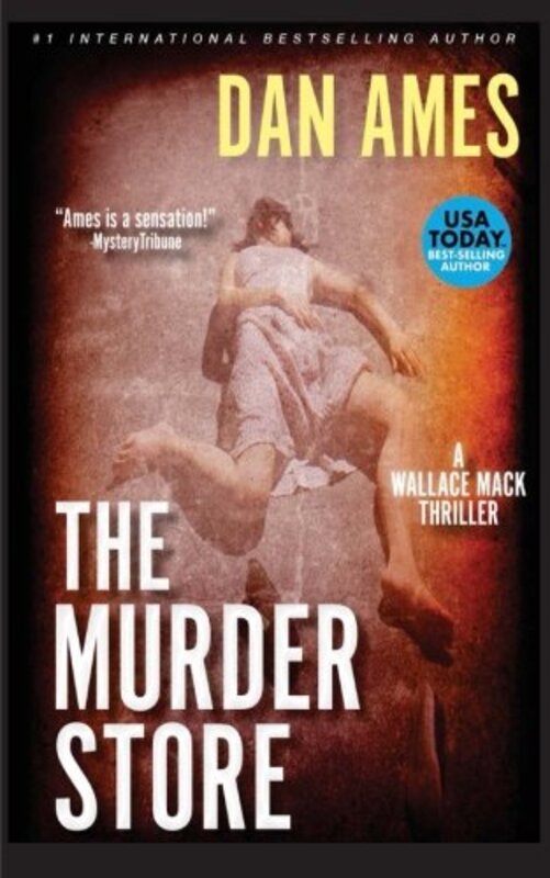 Book cover for "The Murder Store" by Dan Ames