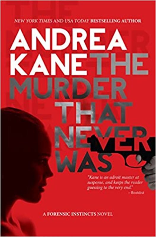 Book cover for "The Murder That Never Was" by Andrea Kane