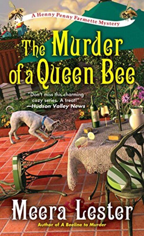 Book cover for "The Murder of a Queen Bee" by Meera Lester