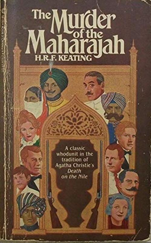 Book cover for "The Murder of the Maharajah" by HRF Keating