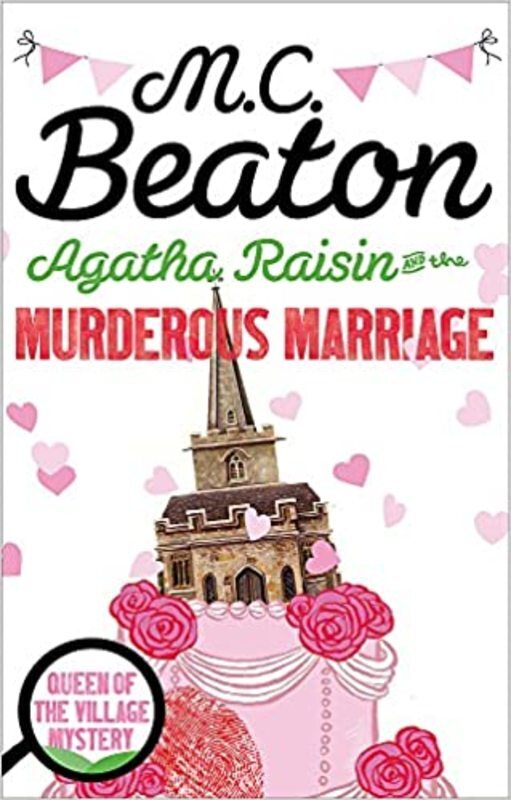 Book cover for "The Murderous Marriage" by MC Beaton