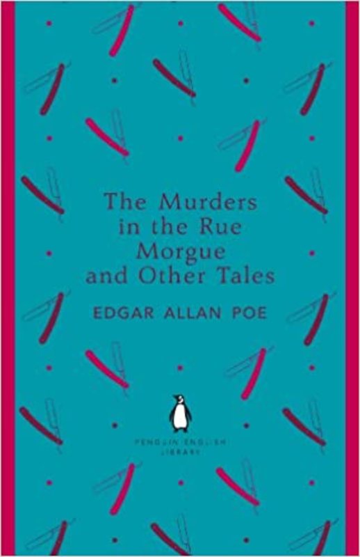 Book cover for "The Murders in the Rue Morgue and Other Tales" by Edgar Allan Poe