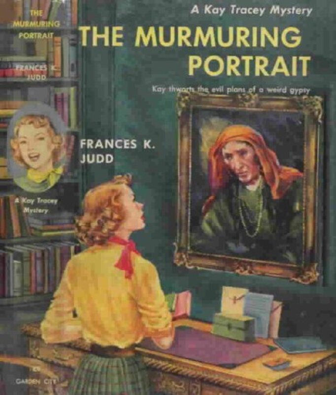 Book cover for "The Murmuring Portrait" by Mildred A Wirt
