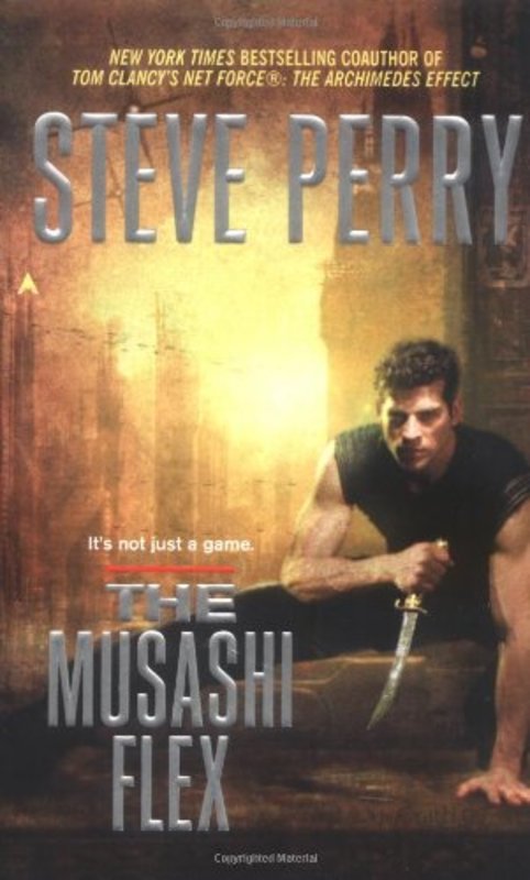 Book cover for "The Musashi Flex" by Steve Perry