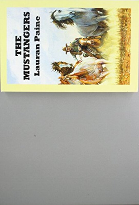 Book cover for "The Mustangers" by Lauran Paine