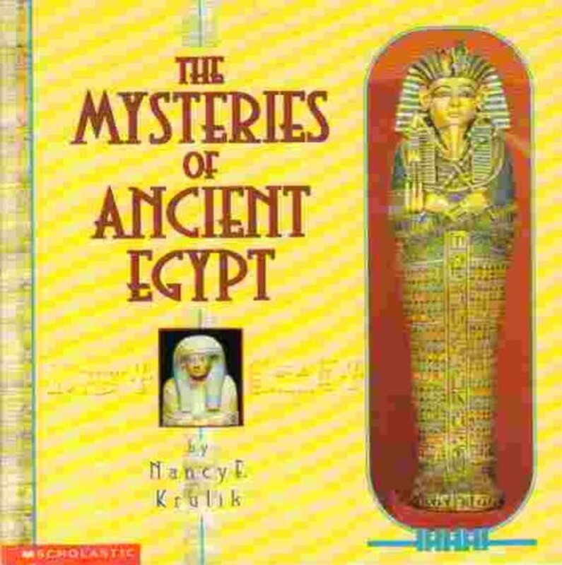 Book cover for "The Mysteries of Ancient Egypt" by Nancy Krulik