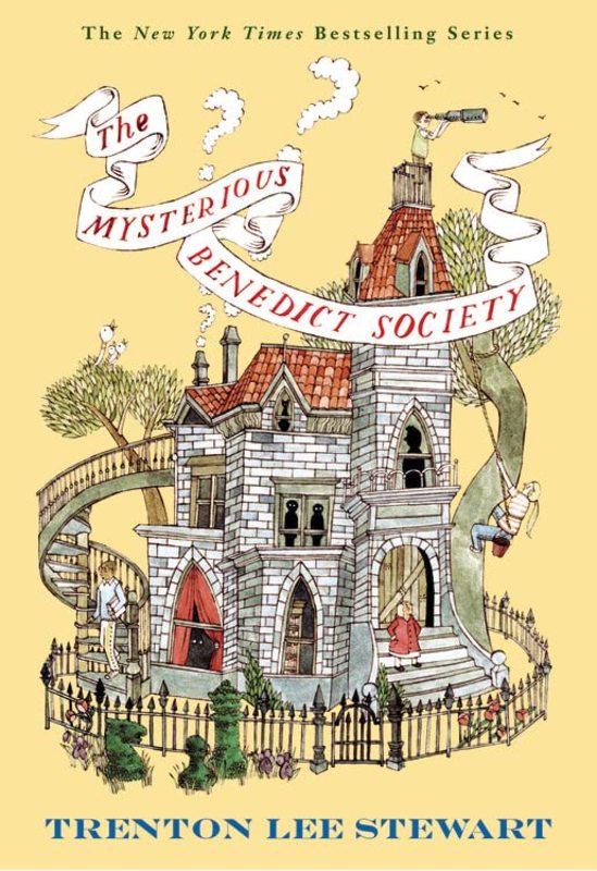 Book cover for "The Mysterious Benedict Society" by Trenton Lee Stewart