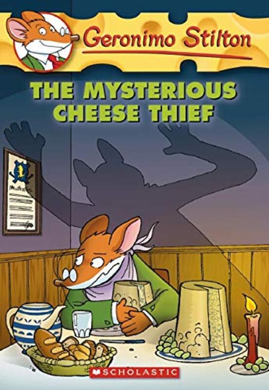 Book cover for "The Mysterious Cheese Thief" by Elisabetta Dami
