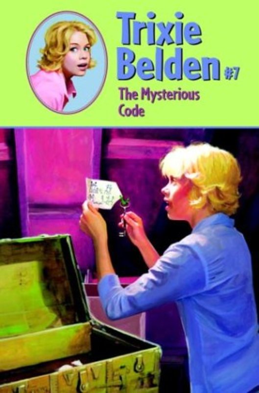 Book cover for "The Mysterious Code" by Kathryn Kenny