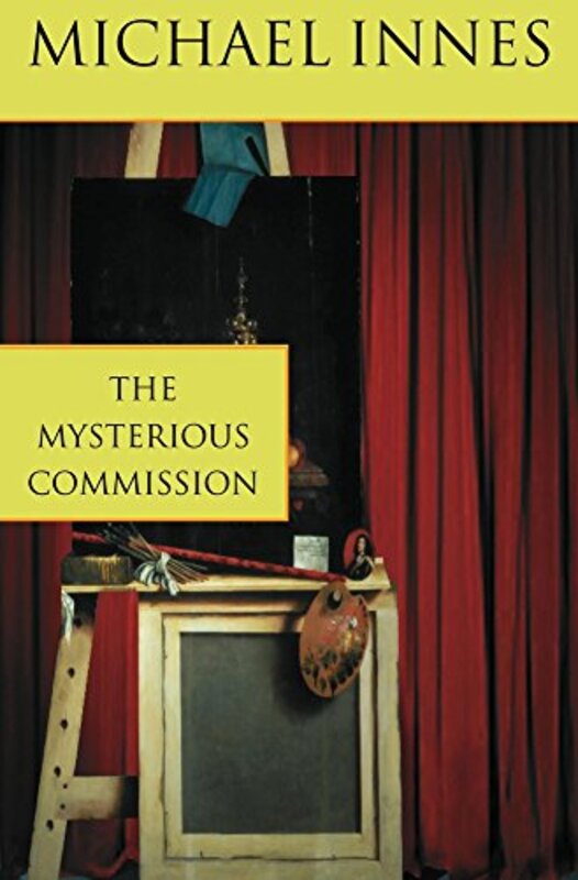 Book cover for "The Mysterious Commission" by Michael Innes
