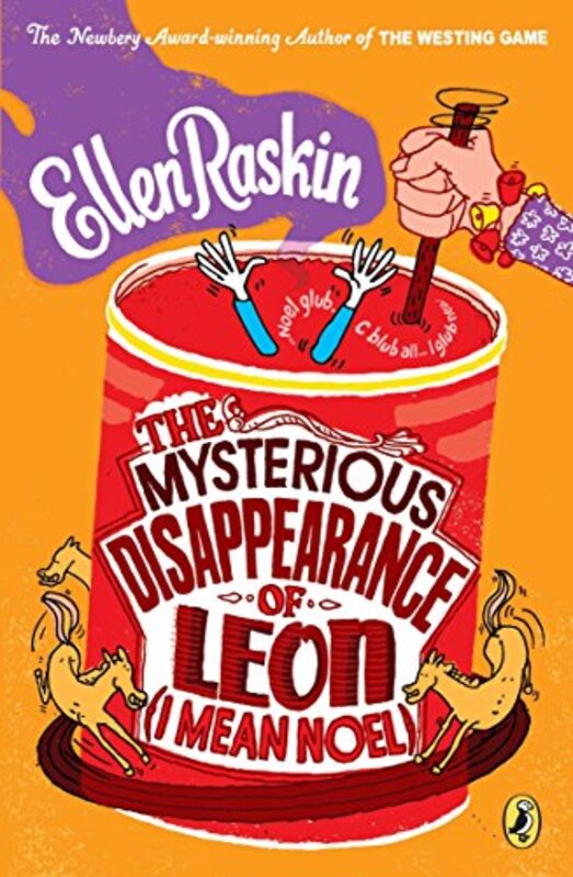 Book cover for "The Mysterious Disappearance of Leon" by Ellen Raskin