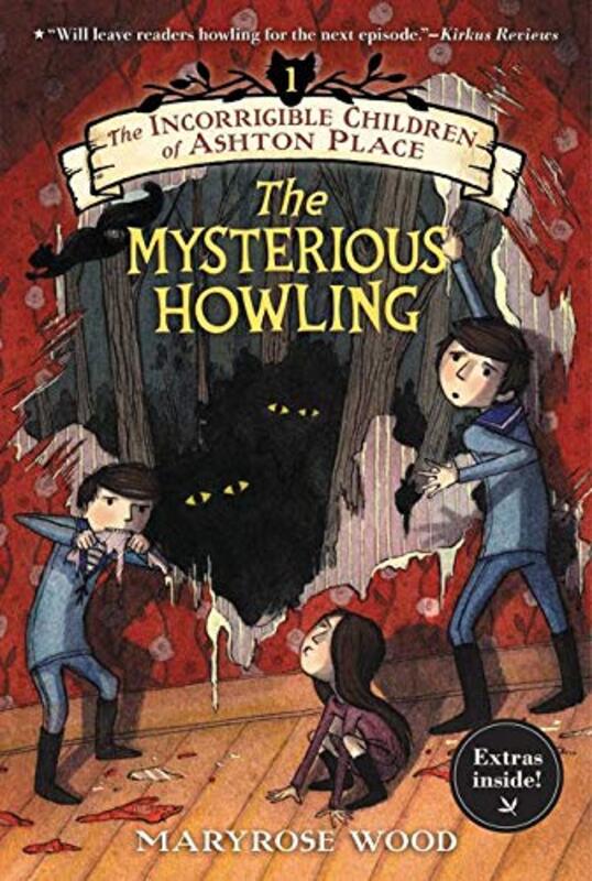 Book cover for "The Mysterious Howling" by Maryrose Wood