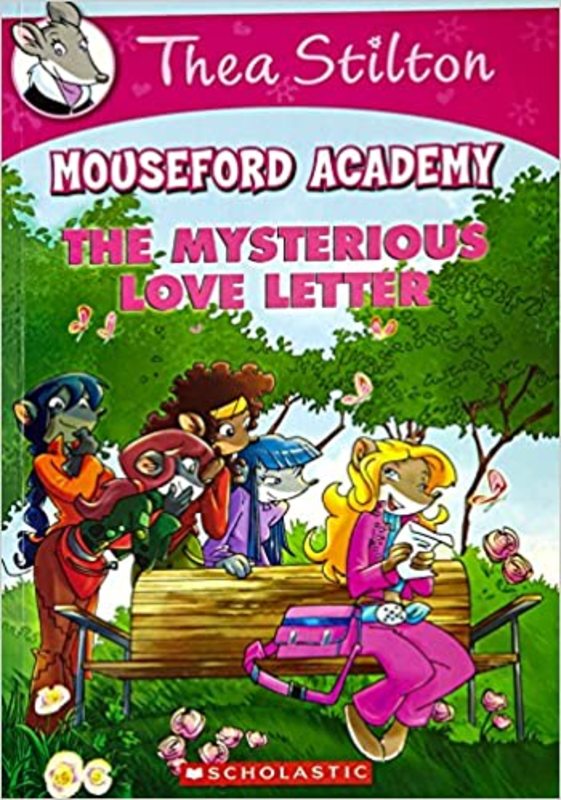 Book cover for "The Mysterious Love Letter" by Thea Stilton