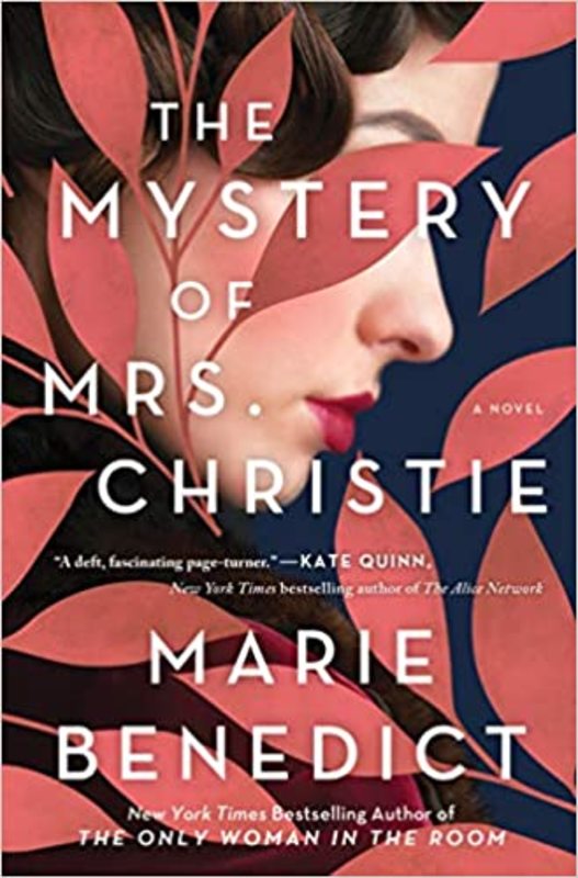 Book cover for "The Mystery Of Mrs. Christie" by Marie Benedict