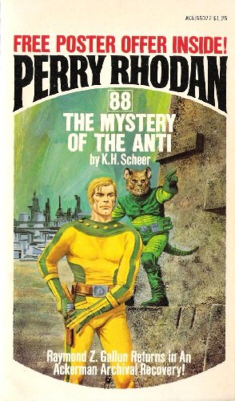 Book cover for "The Mystery Of The Anti" by Kurt Brand