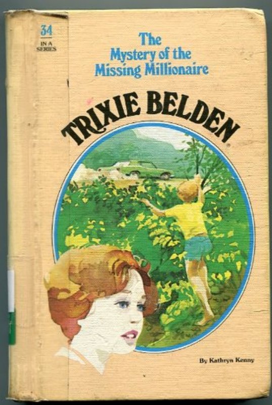 Book cover for "The Mystery Of The Missing Millionaire" by Kathryn Kenny