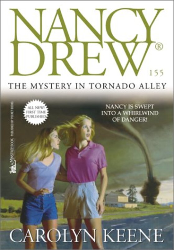 Book cover for "The Mystery in Tornado Alley" by Mildred A Wirt