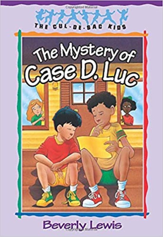 Book cover for "The Mystery of Case D. Luc" by Beverly Lewis