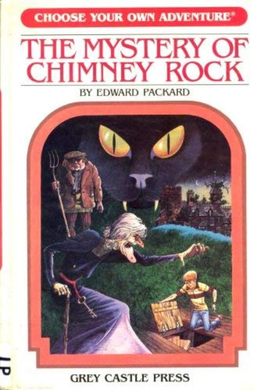 Book cover for "The Mystery of Chimney Rock" by Various