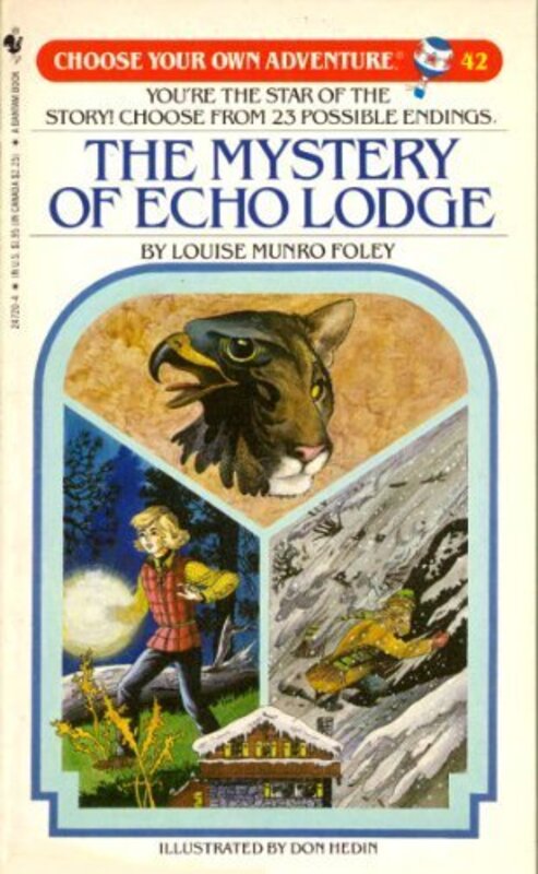 Book cover for "The Mystery of Echo Lodge" by Various