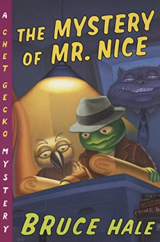 Book cover for "The Mystery of Mr. Nice" by Bruce Hale