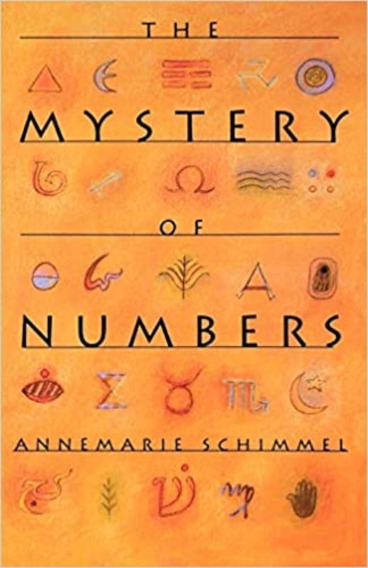 Book cover for "The Mystery of Numbers" by Annemarie Schimmel