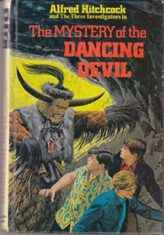 Book cover for "The Mystery of the Dancing Devil" by William Arden
