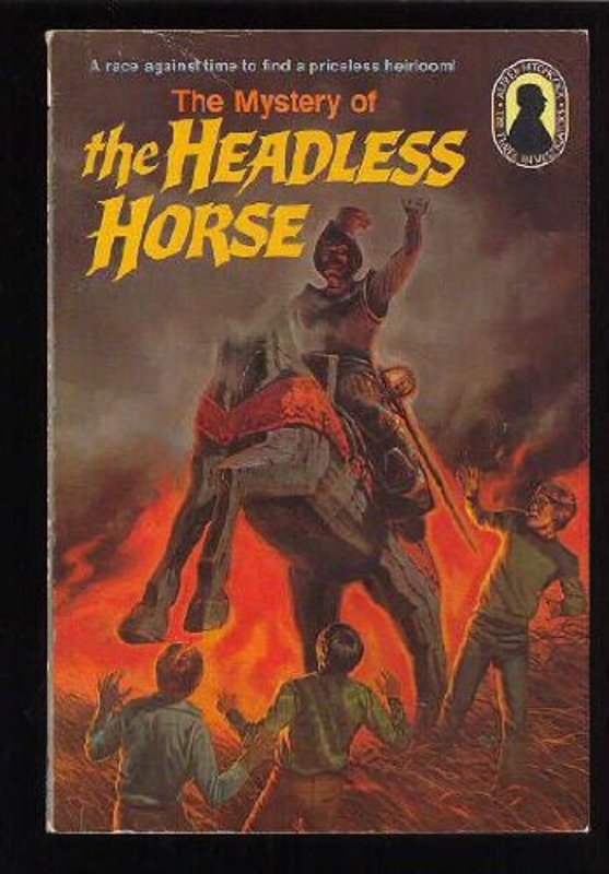 Book cover for "The Mystery of the Headless Horse" by William Arden