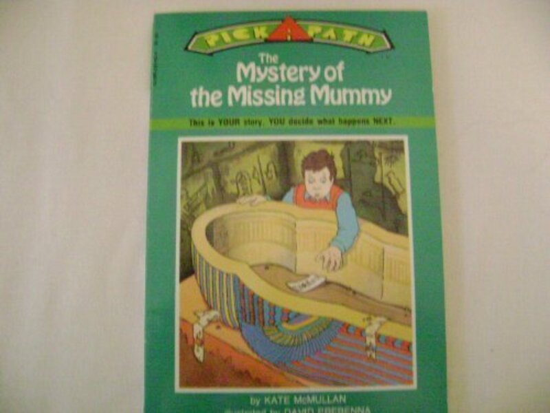 Book cover for "The Mystery of the Missing Mummy" by Kate McMullan