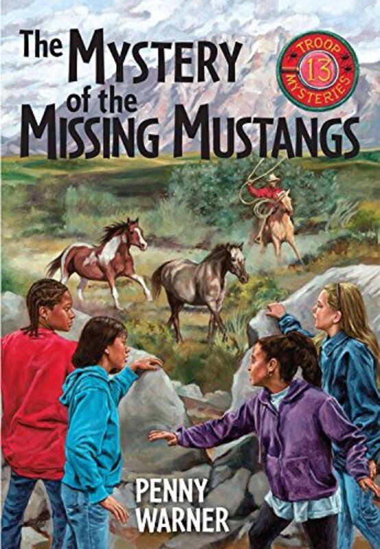 Book cover for "The Mystery of the Missing Mustangs" by Penny Warner