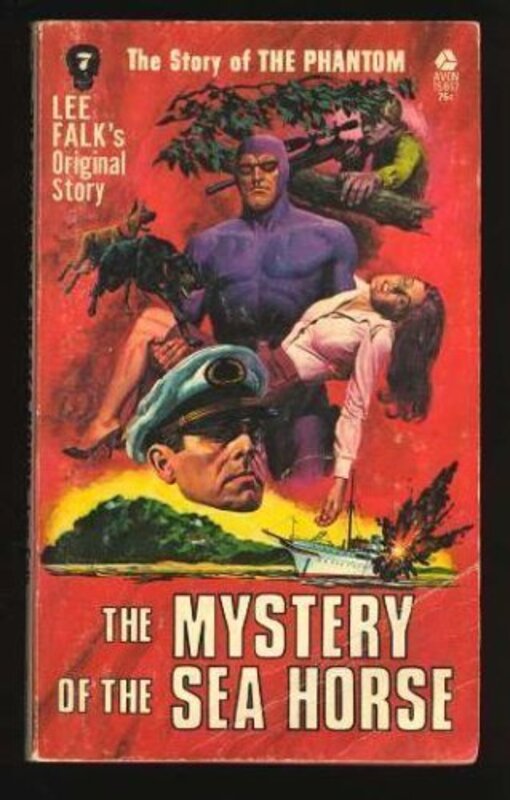 Book cover for "The Mystery of the Sea Horse" by Ron Goulart