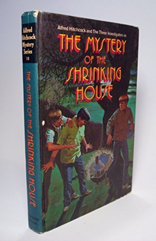 Book cover for "The Mystery of the Shrinking House" by William Arden