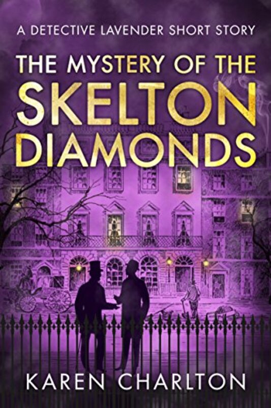 Book cover for "The Mystery of the Skelton Diamonds" by Karen Charlton