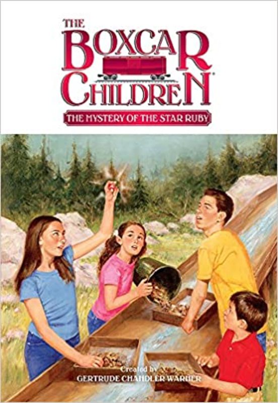 Book cover for "The Mystery of the Star Ruby" by Gertrude Chandler Warner